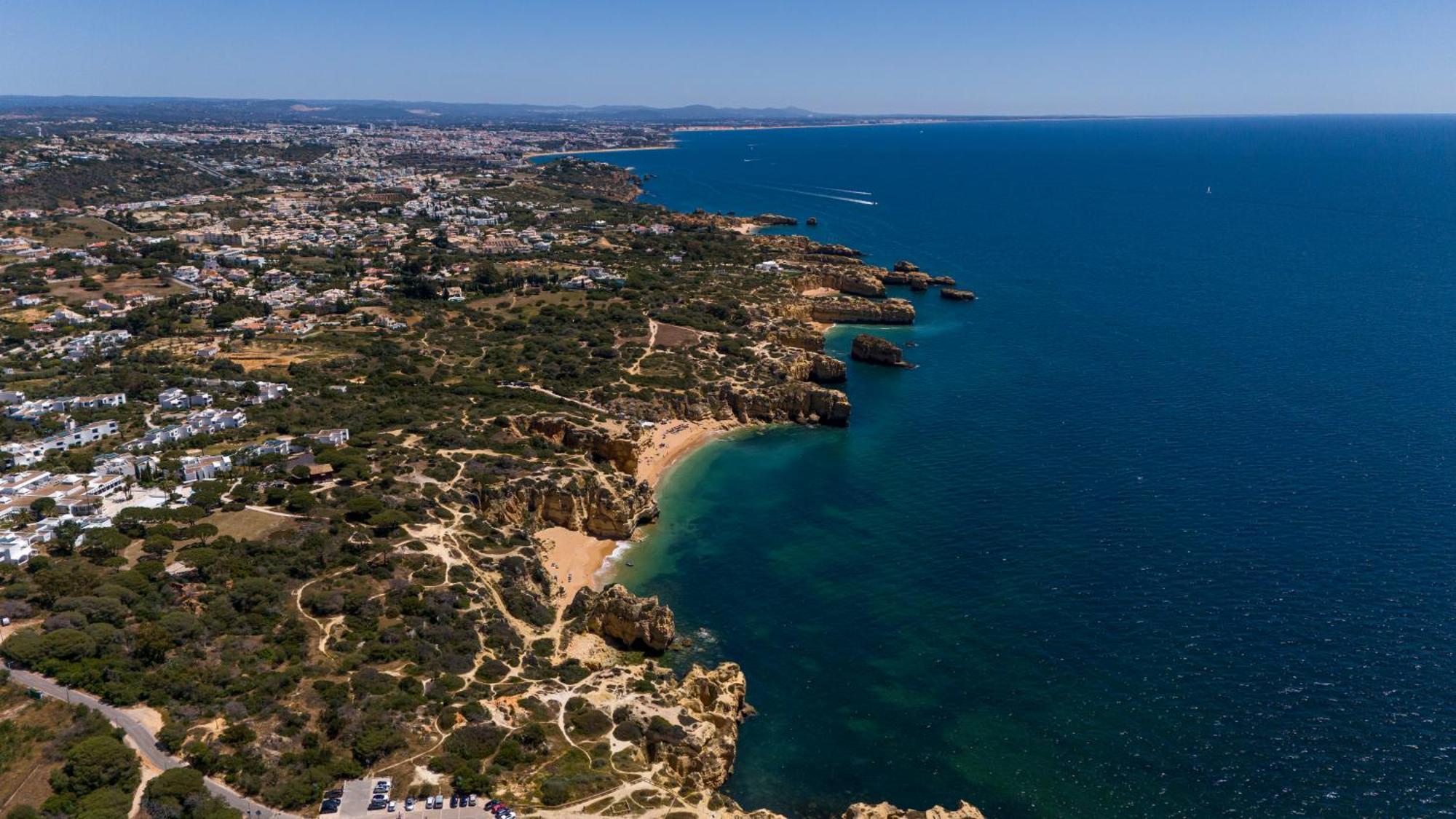 Apartamento No Condominio Baia Village Com Piscina Albufeira Esterno foto