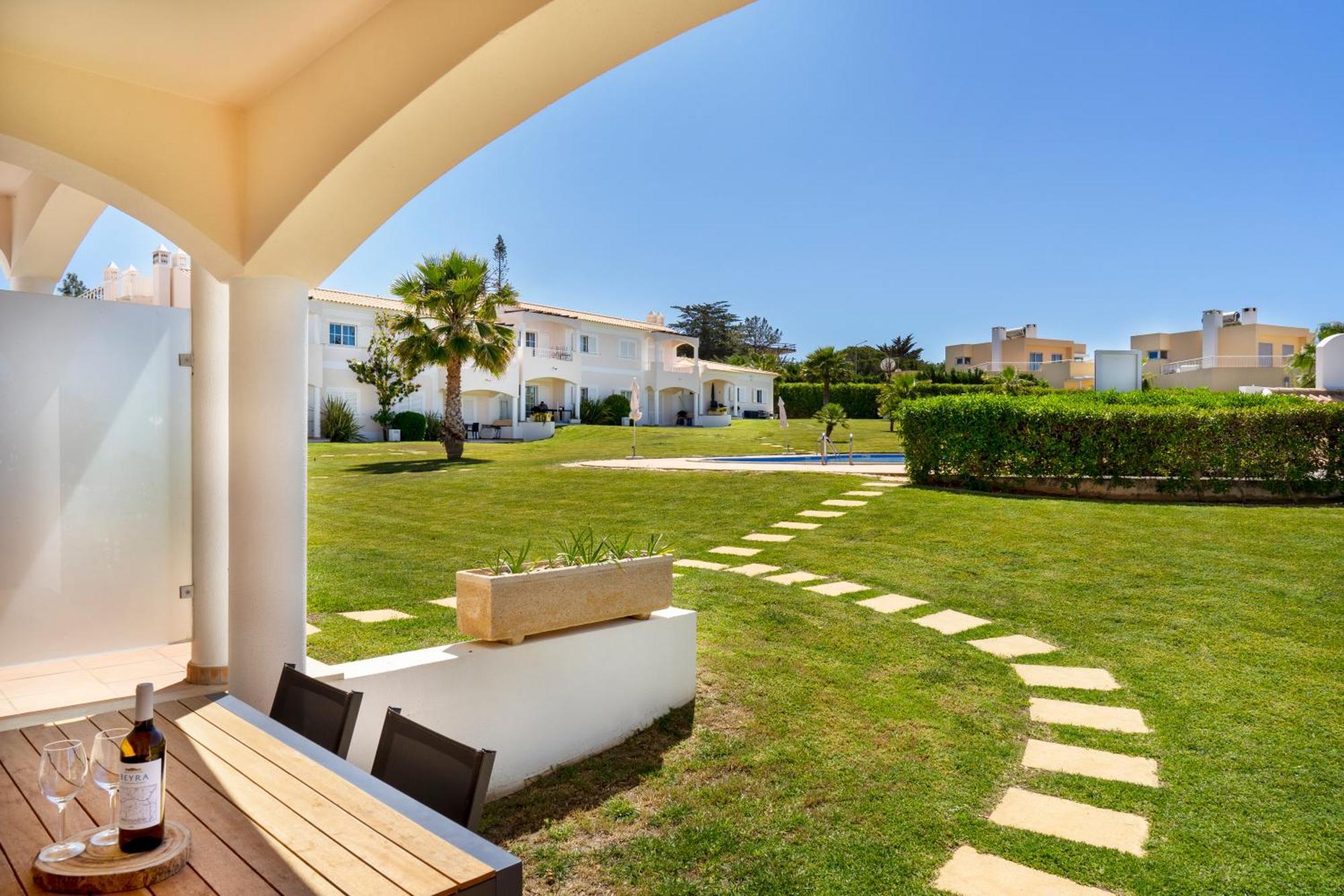 Apartamento No Condominio Baia Village Com Piscina Albufeira Esterno foto